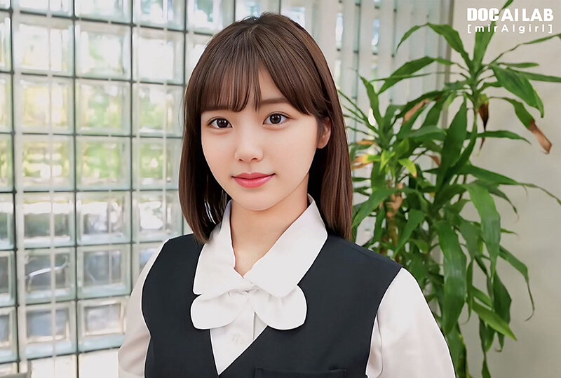 空想制服美少女 AI MODEL AV DEBUT 働くOL編 3枚目